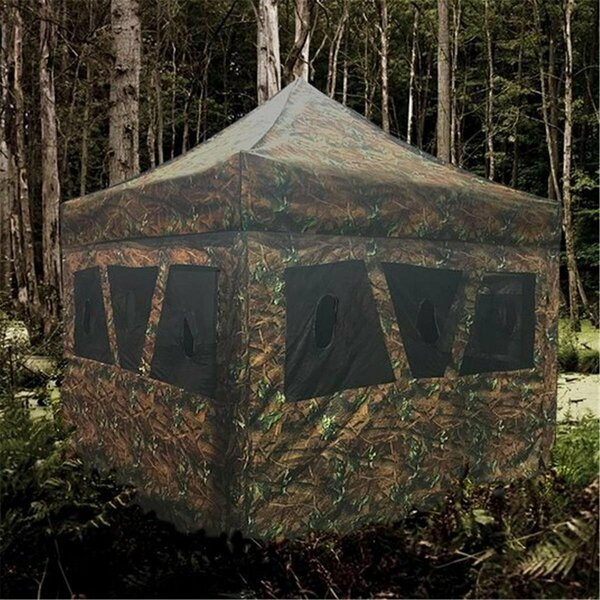 Entretenimiento 10 x 10 Hunting Blind Instant Pop Up Tent, Camo EN3111832